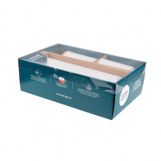 KPL. 3 EL. DO ŁAZIENKI BIAŁY PLASTIK (ŁAZIENKA)