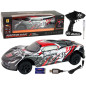 Auto sportowe R/C 1:8 Szare Białe - EAN: 5905515359337