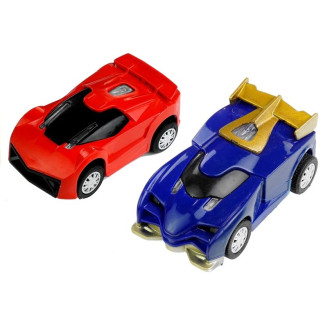 Tor Wyścigowy 2 Autka Slot Cars 1:43 Pętla Lampki