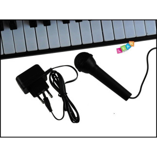 Organy Keyboard + Mikrofon Zasilacz MQ-810 MP3