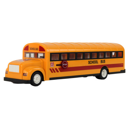 Żółty autobus szkolny zdalnie sterowany R/C z otwieranymi drzwiami - EAN: 5905214979539