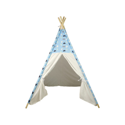Domek Namiot Tipi Indiański Chmurki Wodoodporny do Ogrodu EAN: 5904204755290