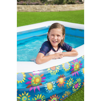 Basen Dmuchany Kwiaty 229 x 152 x 56 cm Bestway 54120