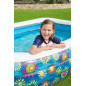Basen dmuchany Kwiaty 229 x 152 x 56 cm Bestway EAN: 6942138968101