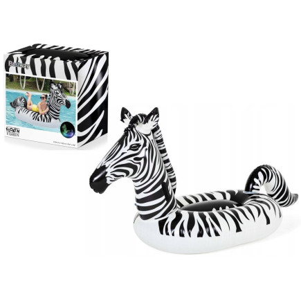 Dmuchany Materac Zebra LED 254 x 142 cm Bestway 41406