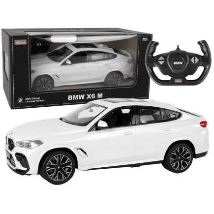 Auto R/C Bmw X6 M 1:14 Rastar Białe