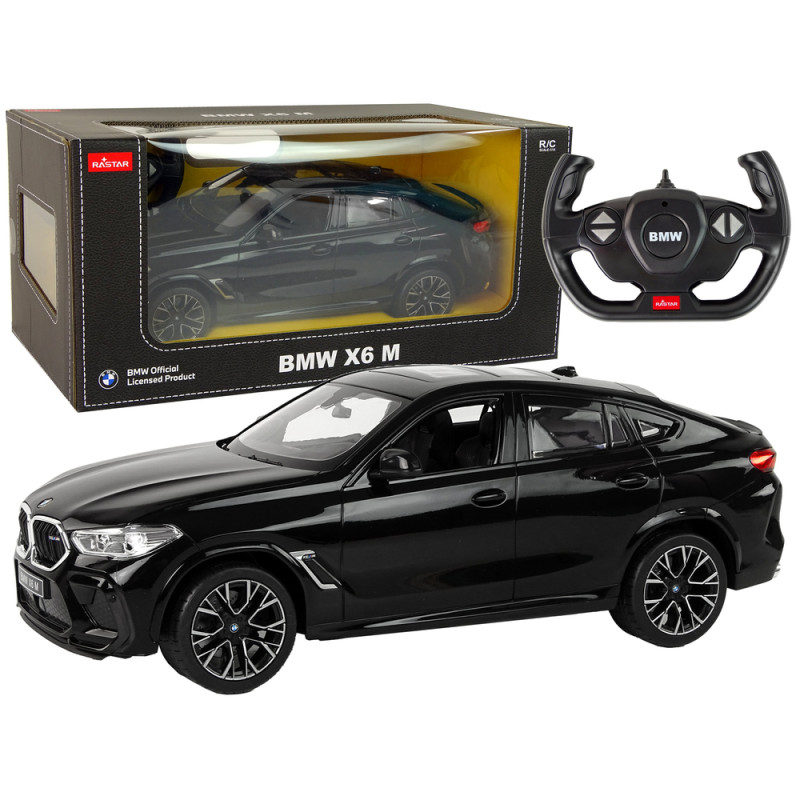 Auto R/C BMW X6 M Rastar Czarny - EAN: 5905515356756