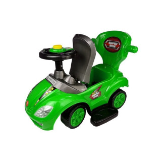 Jeździk z Pchaczem Mega Car 3w1 Zielony