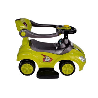 Jeździk z Pchaczem Mega Car 3w1 Żółty