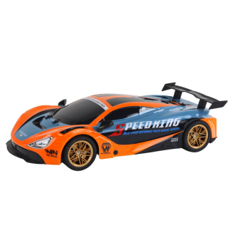 Duże sportowe auto zdalnie sterowane pomarańczowe, EAN: 5905991002260