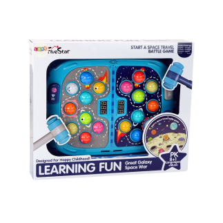 Gra Zręcznościowa Wack A Mole Kosmos 9 Poziomów Prędkości Światła Dźwięki