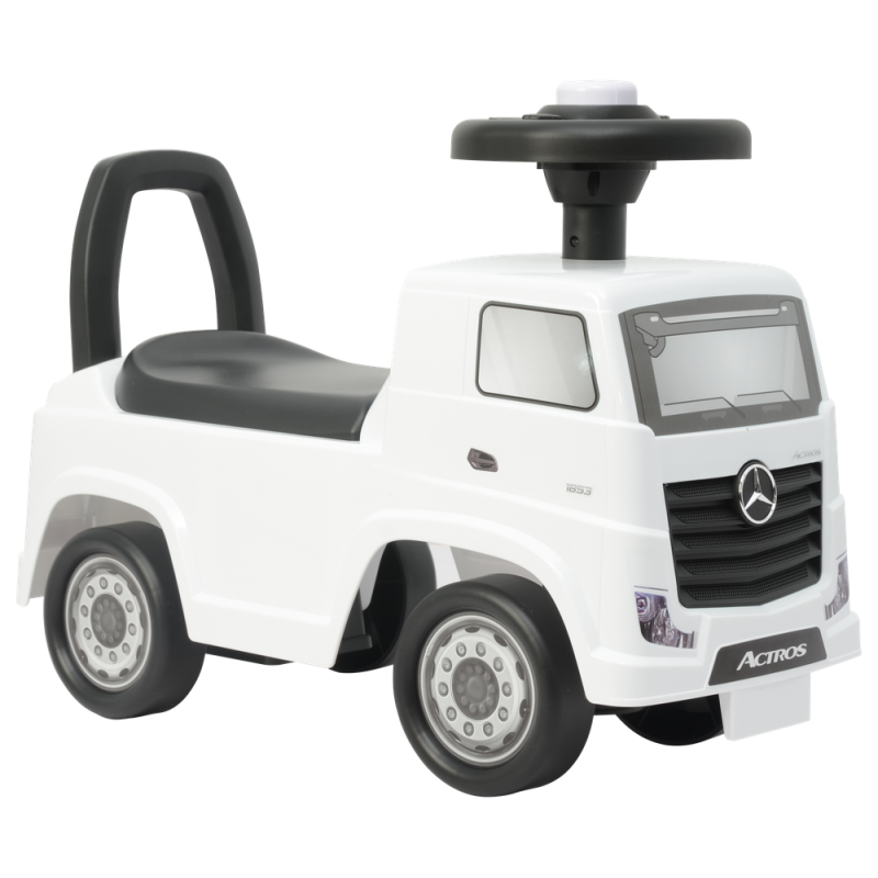 Jeździk Mercedes Actros 3316TA Biały EAN: 5905991008828 Jeździk Mercedes Actros 3316TA Biały EAN: 5905991008828