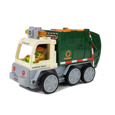 Auto śmieciarka zdalnie sterowana r/c EAN: 5904665996539 - idealna zabawa dla małych miłośników motoryzacji!