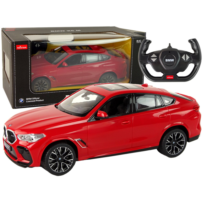 Auto R/C BMW X6 M Rastar Czerwone 1:14 EAN: 5905515356763 Auto R/C BMW X6 M Rastar Czerwone 1:14 EAN: 5905515356763