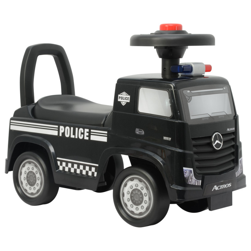 Jeździk Mercedes Actros Policja Czarny EAN: 5905991008842