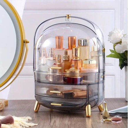 DA194 KUFEREK NA KOSMETYKI BIŻUTERIĘ      TRANSPARENT LED