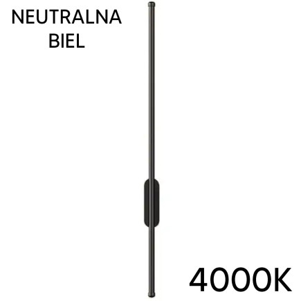 ZD116 LAMPA SCIENNA CZARNA 100CM 4000K