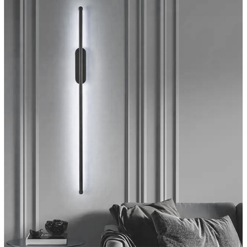 Lampa scienna czarna 100cm 6000k Zd116a
