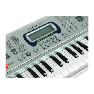 Keyboard mq5407 organy 54 klawisze lcd ładowarka