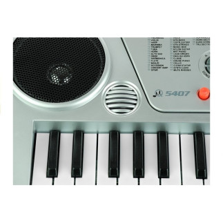Keyboard mq5407 organy 54 klawisze lcd ładowarka