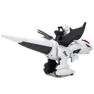 Dinozaur Tyranozaur Robot Interaktywny Zdalnie Sterowany K18 Programowanie Biały