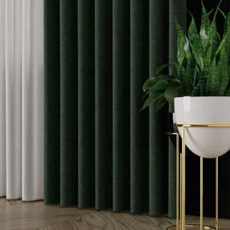 Aluna Tkanina Dekoracyjna 300cm Zielona 026 - EAN: 5907693289291