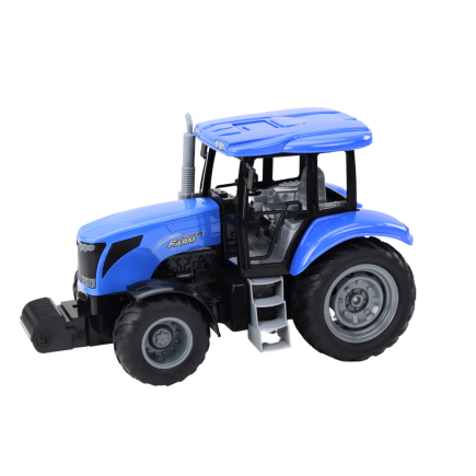 Zdalnie Sterowany Traktor RC 2.4G Niebieski z Dźwiękami - EAN: 5905991017127