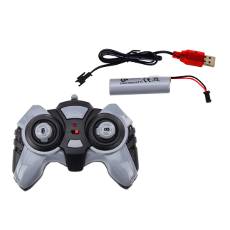 Traktor zdalnie sterowany rc 2.4g dźwięki niebieski