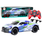 Auto sportowe zdalnie sterowane rc 1:10 25km/h światła biały