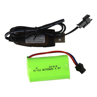 Autko terenowe zdalnie sterowane r/c 1:24 niebieskie