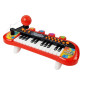Pianinko USB 24 Klawisze z Mikrofonem Czerwone EAN: 5903802454246