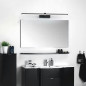 Lampa led nad lustro 60cm black