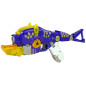 Dinobots 2w1 Fioletowy Triceratops Dinozaur Pistolet na Strzałki z Tarcza EAN: 5904204759014
