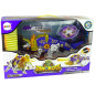 Dinobots 2w1 Fioletowy Triceratops Dinozaur Pistolet na Strzałki z Tarcza EAN: 5904204759014