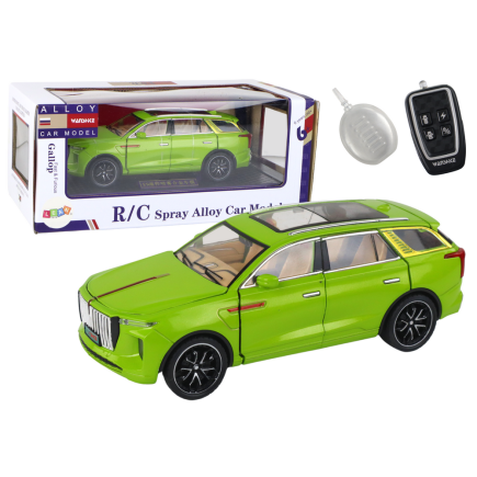 Aluminiowy model samochodu rc 1:24 c kolor zielony