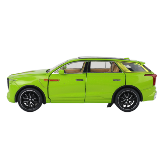 Aluminiowy model samochodu rc 1:24 c kolor zielony