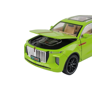 Aluminiowy model samochodu rc 1:24 c kolor zielony