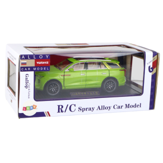Aluminiowy model samochodu rc 1:24 c kolor zielony