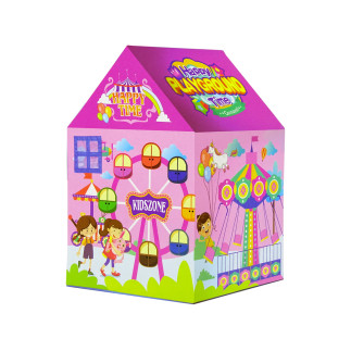Namiot Domek Wesołe Miasteczko dla Dzieci Różowy 123 cm x 82 cm - EAN: 5904665993606