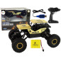 Auto RC Wysokie Koła Plastikowe Czarno-Złote 1:18 EAN: 5905679073018