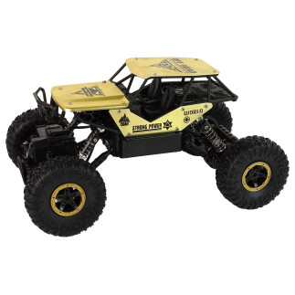 Auto RC Wysokie Koła Plastikowe Czarno-Złote 1:18 EAN: 5905679073018