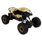 Auto RC Wysokie Koła Plastikowe Czarno-Złote 1:18 EAN: 5905679073018