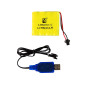 Auto RC Wysokie Koła Plastikowe Czarno-Złote 1:18 EAN: 5905679073018
