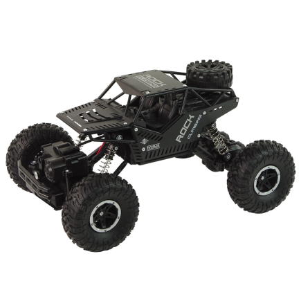 Pojazd rc rover 1:16 auto czarne zdalnie sterowane na pilot