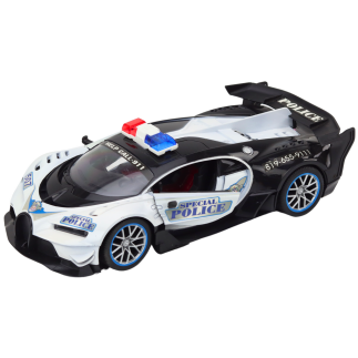RC Auto Policyjne 1:12 Białe Zdalnie Sterowane - EAN 5905991010005