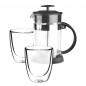 Zestaw Andrea Zaparzacz 800 ml + 2 Szklanki Termiczne 300 ml | EAN: 5907508164041