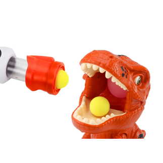 Gra strzelanie do dinozaura zręcznościowa kulki pistolet zestaw
