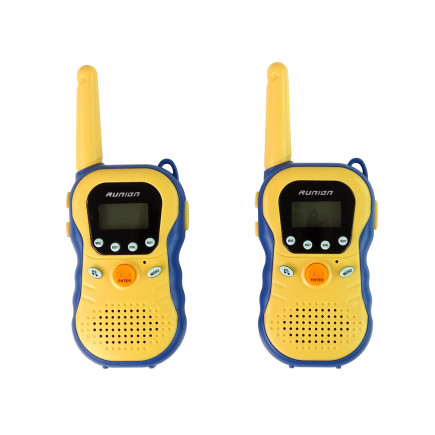 Zestaw krótkofalówek walkie talkies dla dzieci żółte 2 szt. EAN: 5905679072004