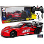 Auto Sportowe Wyścigowe R/C 1:18 Corvette C6.R Czerwony 2.4 G Światła Auto Sportowe Wyścigowe R/C 1:18 Corvette C6.R Czerwony 2.4 G Światła