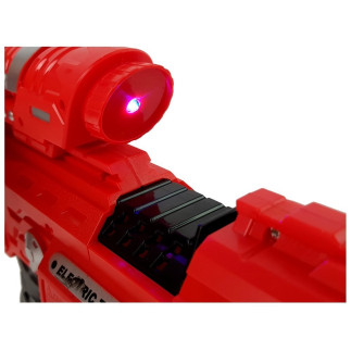 Pistolet luminescencyjny świeci w ciemności piankowe naboje dźwięk zasięg 45 m